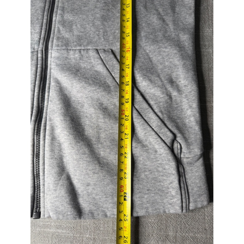 Adidas Womens Essentials 3-Stripes Fleece Tracksuit Grey Black Small Set - Picture 3 of 9